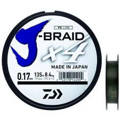 Tresse Daiwa J Braid X4b Vert - 450M