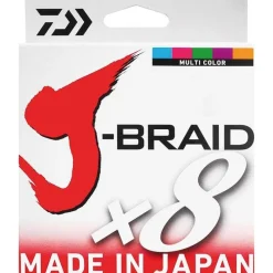 Daiwa Fils - Tresses - Bdl Carnassier|Tresses - Fils - Bdl Mer^Tresse J Braid X 8 Multicolore - 150M