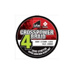 DAM Fils - Tresses Carpe^Tresse Crosspower 4-Braid - 300M