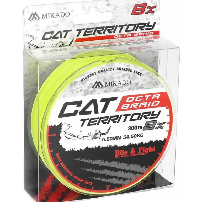 Tresse Mikado Cat Territory Octa Braid - Fluo - 300M