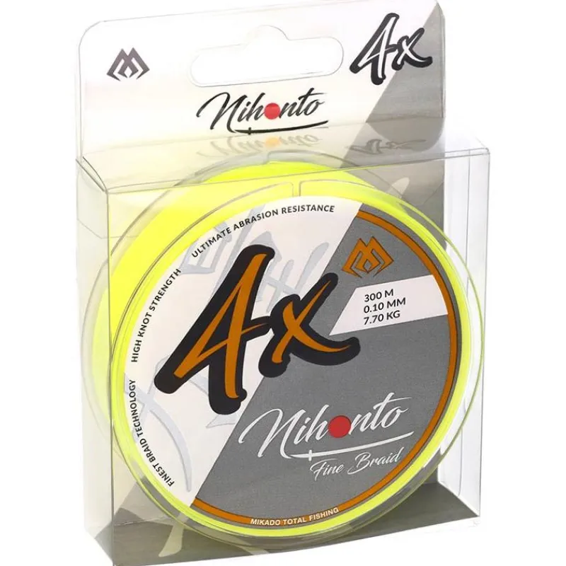 Mikado Fils - Tresses - Bdl Carnassier^Tresse Nihonto Fine Braid - Yellow - 300M