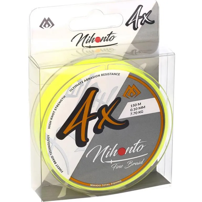 Tresse Mikado Nihonto Fine - Jaune Fluo - 150M