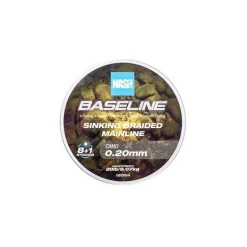 Tresse Nash Baseline Sinking Braid Camo - 1200M
