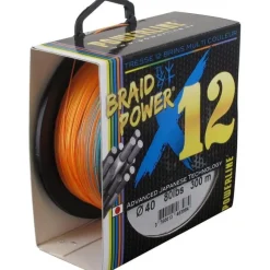 Powerline Fils - Tresses Silure^Tresse Braid Power X12 Multicolor