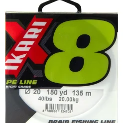 Powerline Fils - Tresses - Bdl Carnassier^Tresse Ikari X8 - Chartreuse