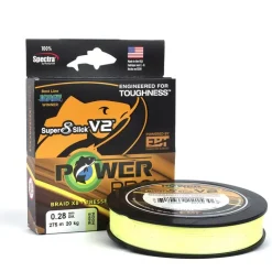 Power Pro Fils - Tresses Carpe|Fils - Tresses - Bdl Carnassier^Tresse Sup 8 Slick V2 - 275M - Moon Shine