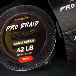 Pro Elite Baits Fils - Tresses Carpe^Tresse Pro Braid Camo Green - 600M