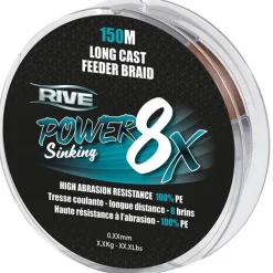 Tresse Rive Power 8X Sinking - 150M