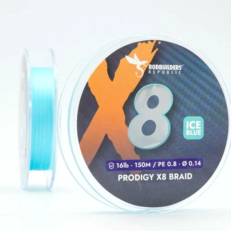 Rodbuilders Republic Tresses - Fils - Bdl Mer^Tresse Prodigy X8 Braid - Multi - 300M