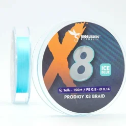 Rodbuilders Republic Tresses - Fils - Bdl Mer^Tresse Prodigy X8 Braid - Ice Blue - 300M