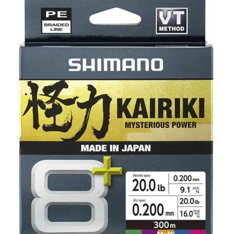 Shimano Fils - Tresses - Bdl Carnassier^Tresse Kairiki 8+ Green - 150M