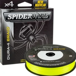 SpiderWire Fils - Tresses - Bdl Carnassier^Tresse Dura 4 Jaune - 300M