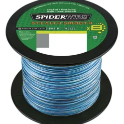 SpiderWire Fils - Tresses Carpe^Tresse Stealth Smooth 8 Blue Camo - 2000M
