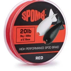 Tresse Spomb Braid Red - 300M