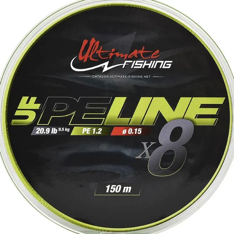 Ultimate Fishing Fils - Tresses - Bdl Carnassier|Tresses - Fils - Bdl Mer^Tresse Uf Pe Line X8 - 150M