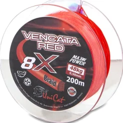 UniCat Fils - Tresses Silure^Tresse Vencata Red 8X - 200M