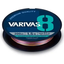 Varivas Fils - Tresses - Bdl Carnassier|Tresses - Fils - Bdl Mer^Tresse 8 Marking Multicolore - 300M