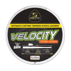 Carp Spirit Fils - Tresses Carpe^Tête De Ligne Velocity Tapered Leader