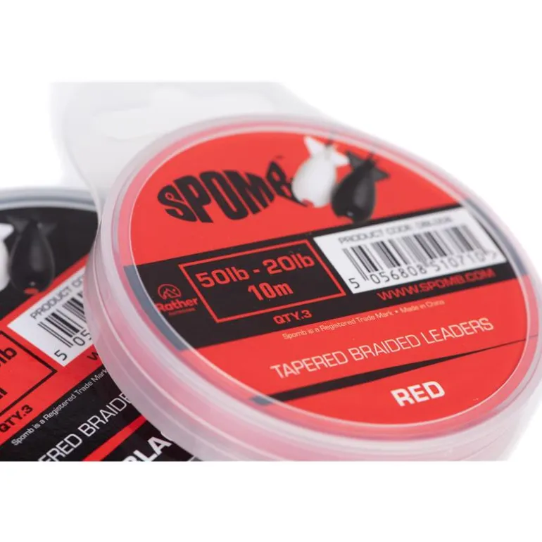 Tête De Ligne Conique Spomb Tapered Braided Leaders - 10M