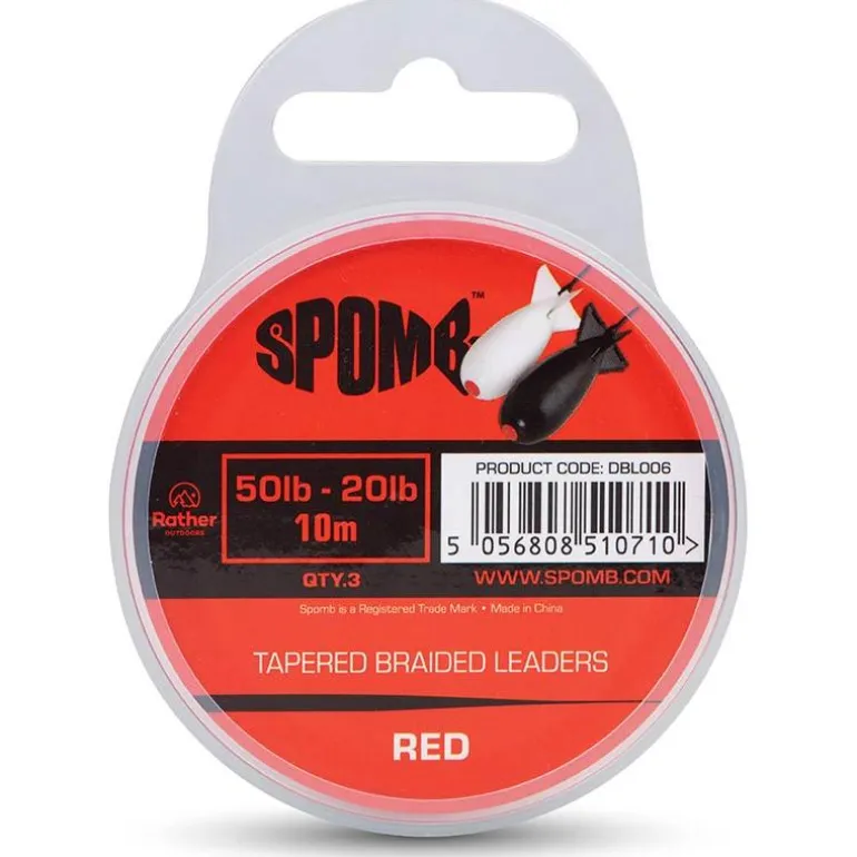 Tête De Ligne Conique Spomb Tapered Braided Leaders - 10M