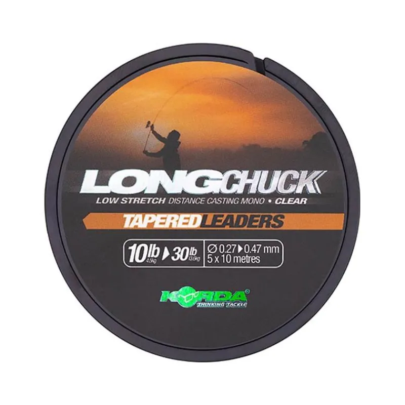 Korda Fils - Tresses Carpe^Tête De Ligne Longchuck Clear - 50M