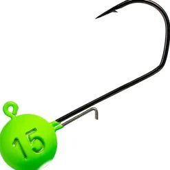 Monkey Lures Têtes Plombées^Tête Plombée - Vert/Blanc - Par 3