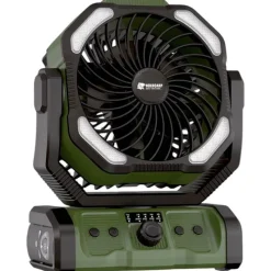 Holdcarp Bivouac^Ventilateur Portable Rechargeable Doublemotor Fan