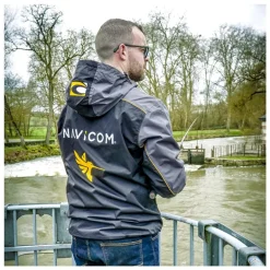 Veste De Pluie Homme Navicom 2026 - Noir/Gris