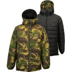 Aqua Products Vestes De Pêche^Veste Homme Reversible Dpm Jacket - Noir/Camo