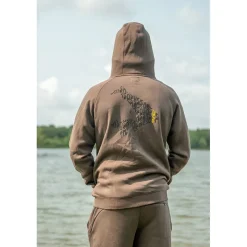 Avid Carp Sweats & Polaires^Veste Homme Compound Zip Hoodie - Marron