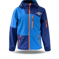 Colmic Sweats & Polaires^Veste Homme Softshell Official Team Impermeable - Bleu