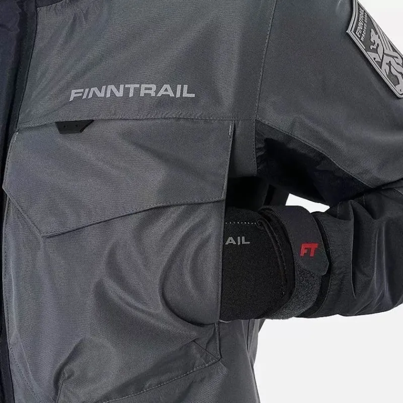 Finntrail Vestes De Pêche^Veste Homme Imperméable Coaster - Gris