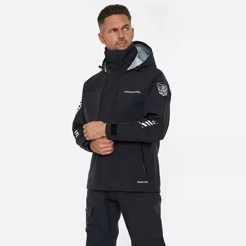 Finntrail Vestes De Pêche^Veste Homme Imperméable Tournament - Graphite