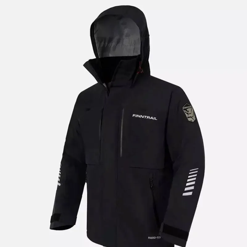 Finntrail Vestes De Pêche^Veste Homme Imperméable Tournament - Graphite