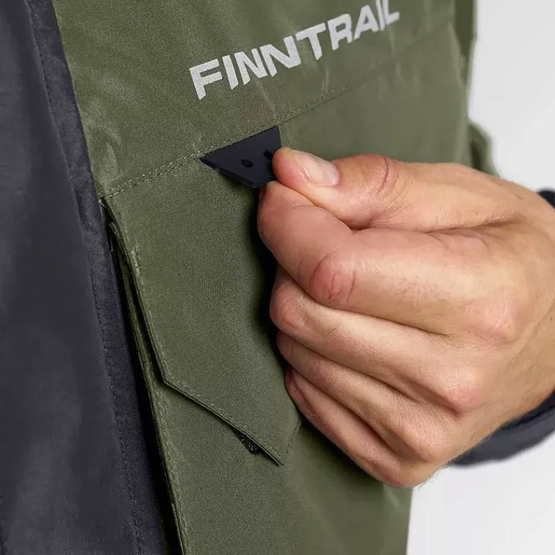 Finntrail Vestes De Pêche^Veste Homme Imperméable Coaster - Khaki