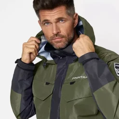 Finntrail Vestes De Pêche^Veste Homme Imperméable Coaster - Khaki