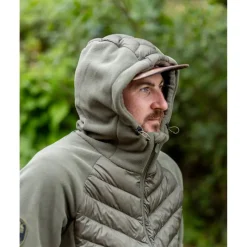Fox Vestes De Pêche^Veste Homme Explorer Fleece Hooded Jacket - Vert