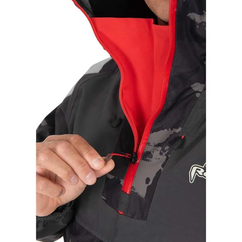 Fox Rage Vestes De Pêche^Veste Homme Camo Triple Layer Smock - Noir