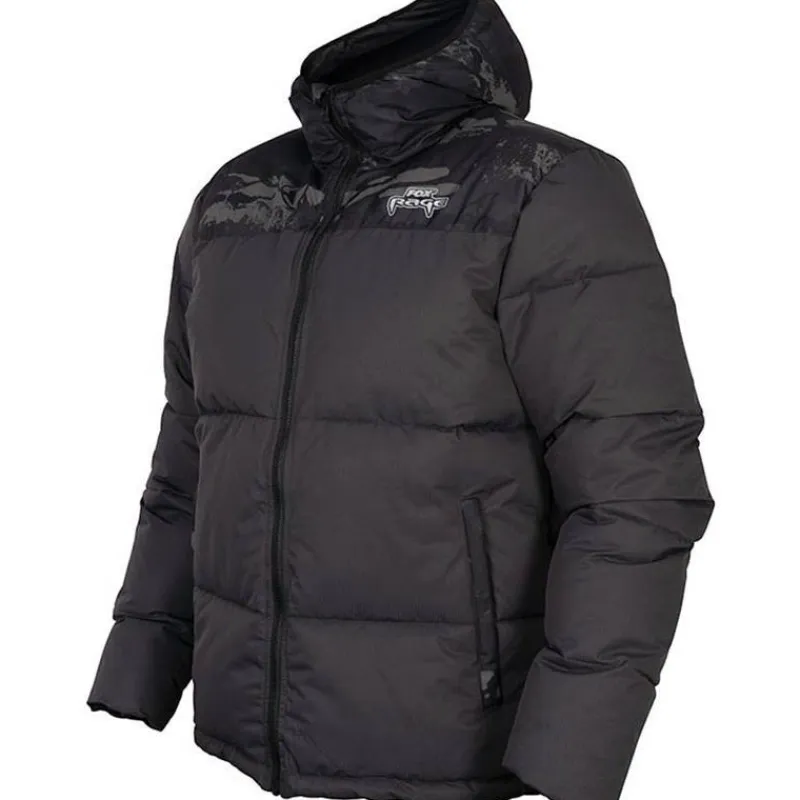 Fox Rage Vestes De Pêche^Veste Homme Rip Stop Quilted Jacket - Noir