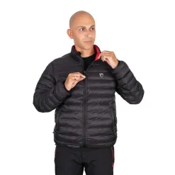 Fox Rage Vestes De Pêche^Veste Homme Ro Series Reversible Lightweight Quilted Jacket - Noir/Rouge