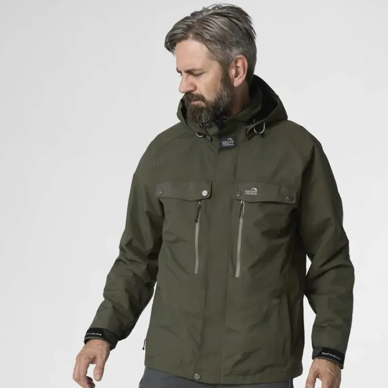 Geoff Anderson Vestes De Pêche^Veste Homme Dozer 7 - Dark Green