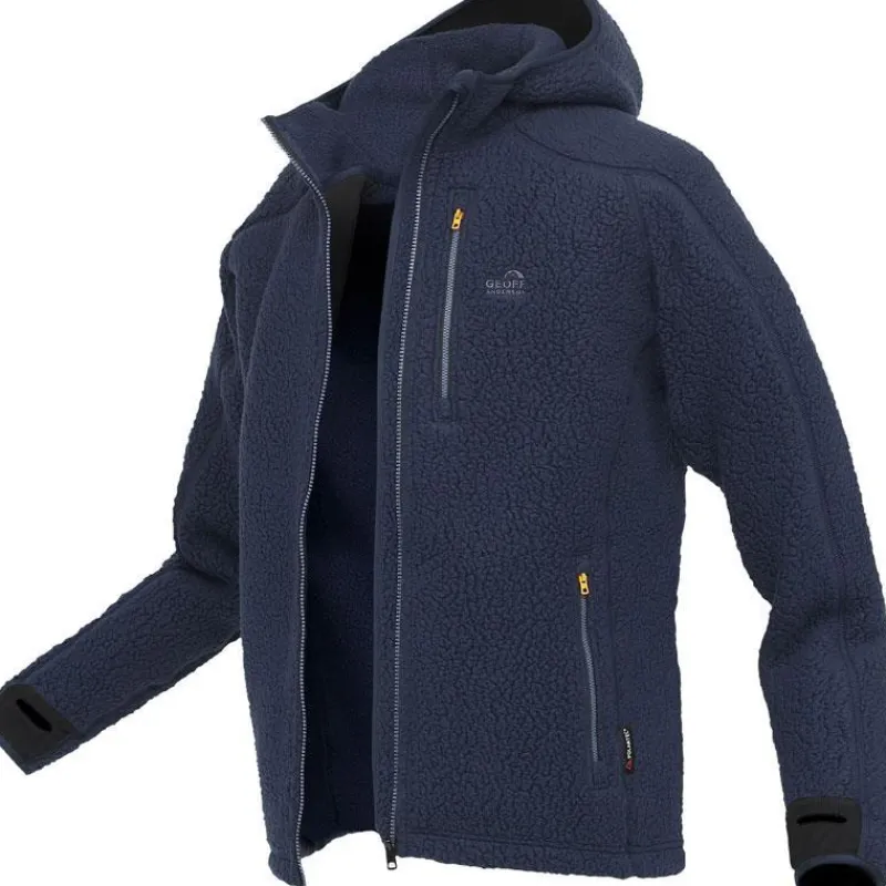 Geoff Anderson Vestes De Pêche^Veste Homme Teddy - Bleu