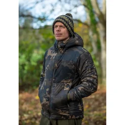 Veste Homme Korda Insulated Hooded Jacket - Dark Camo
