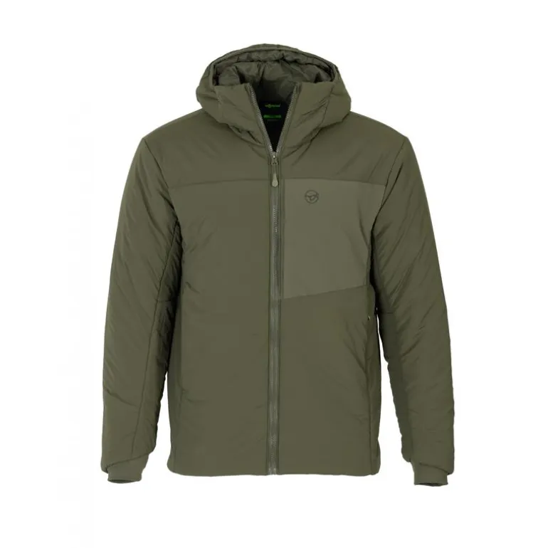Veste Homme Korda Insulated Hooded Jacket - Dark Olive