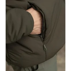 Veste Homme Korda Insulated Hooded Jacket - Dark Olive