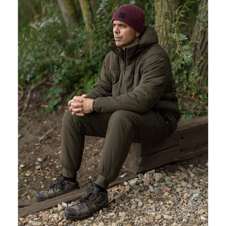 Veste Homme Korda Insulated Hooded Jacket - Dark Olive