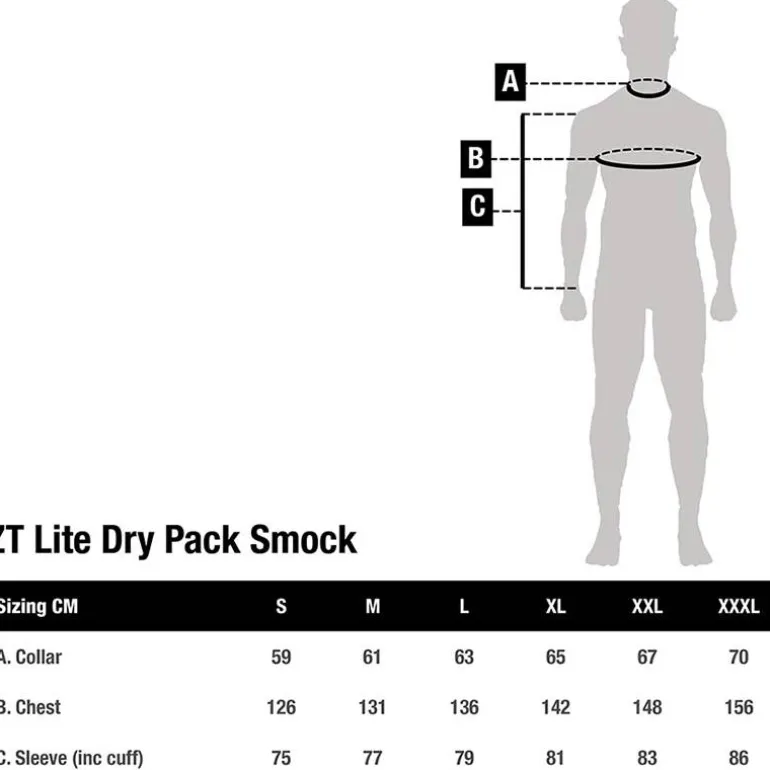 Veste Homme Nash Zt Lite Dry Pack Smock - Kaki