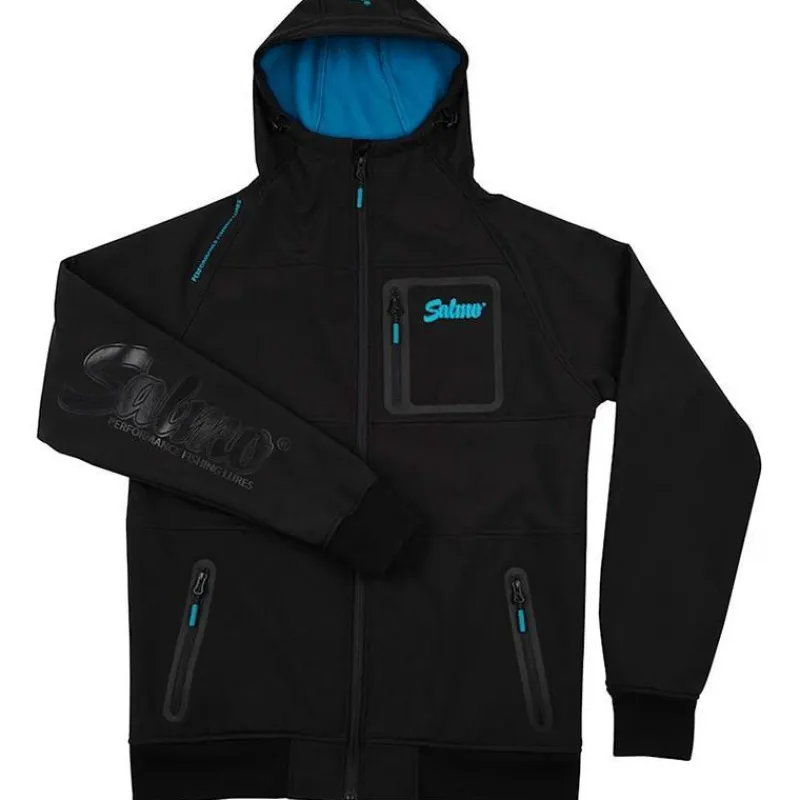 Salmo Vestes De Pêche^Veste Homme Soft Shell Jacket - Noir