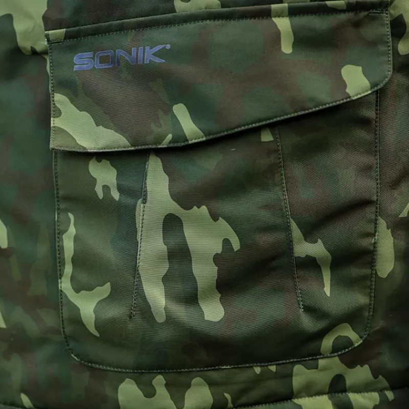 Sonik Vestes De Pêche^Veste Homme Heavy Weight Padded Jacket Camo - Vert