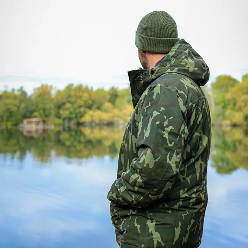 Sonik Vestes De Pêche^Veste Homme Heavy Weight Padded Jacket Camo - Vert